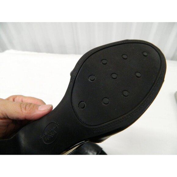 LifeStride Simply Comfort Womens Black Open-Toe Heels Size 8.5M - Picture 9 of 11